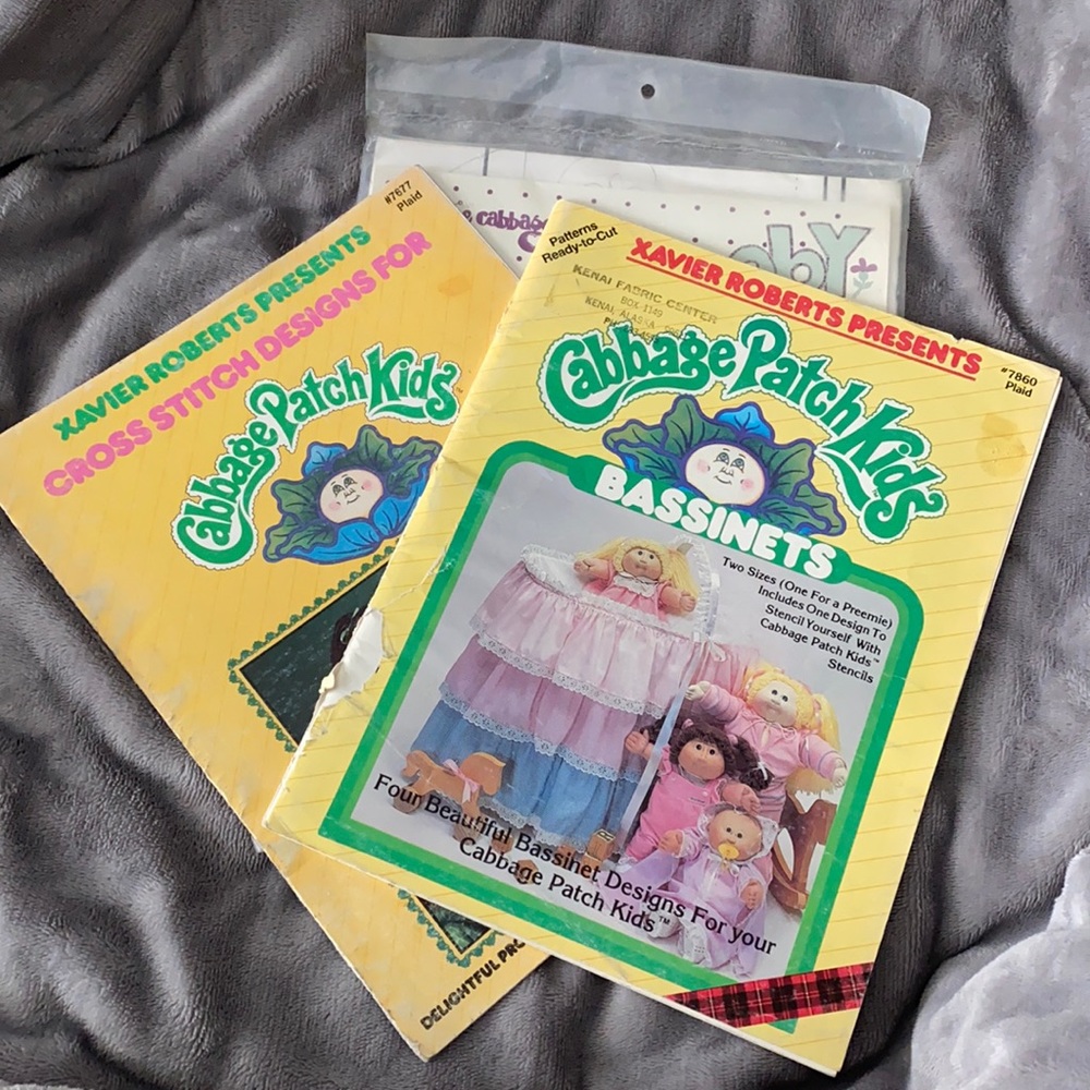 NWT Cabbage Patch Kids patterns bundle